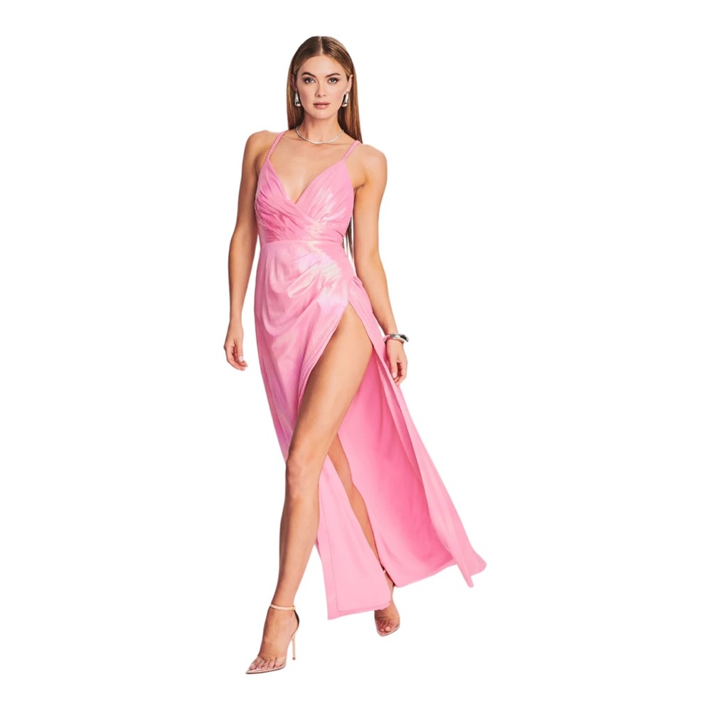 Retrofete Pink Maxi Dress